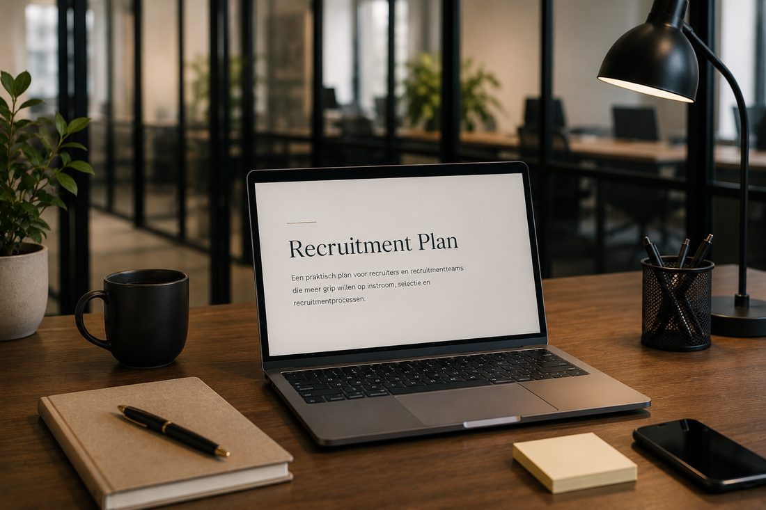 Cover van het Recruitmentplan whitepaper